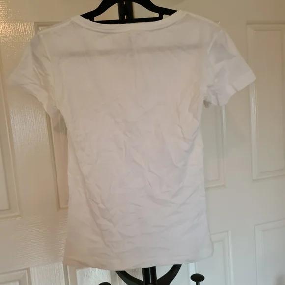 Nike XS White T-Shirts | Summer Sweat Shirt | Jogging Walking Shortsleeves Blous - Picture 3 of 3